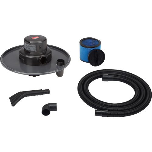 Drum-Top Vacuum Head, Wet-Dry, 3 HP, 55 US Gal. (208.2 Litres) OSI Industrial Sales