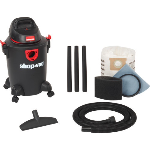 DIY & Workshop Series Shop Vacuum, Wet-Dry, 3.5 HP, 6 US Gal. (22.7 Litres) OSI Industrial Sales