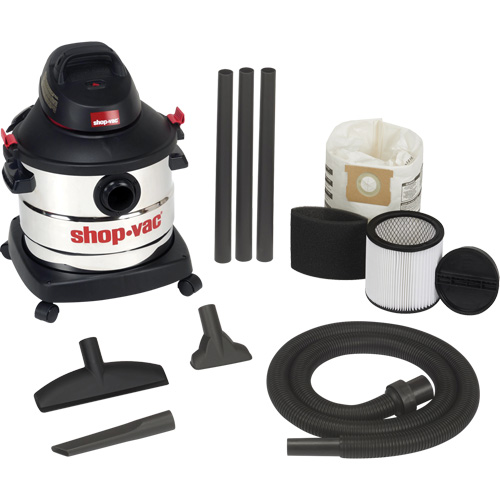 Shop Vacuum, Wet-Dry, 6 HP, 8 US Gal. (30.3 Litres) OSI Industrial Sales