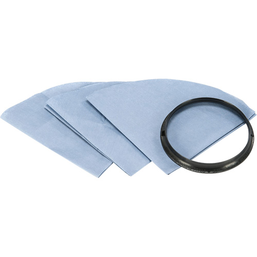 Filtre pour aspirateur sec r&eacute;utilisable avec anneau de montage OSI Industrial Sales