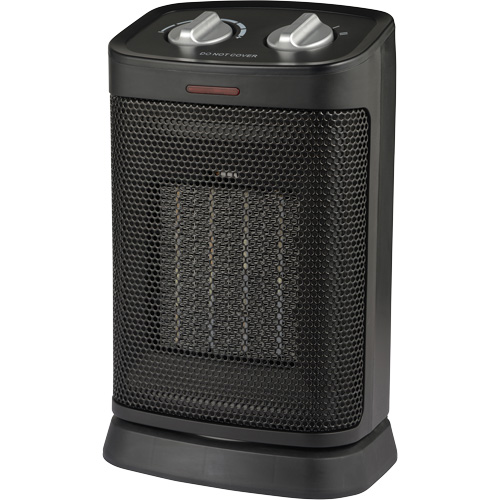 Oscillating Heater, Ceramic, Electric, 5200 BTU/H OSI Industrial Sales