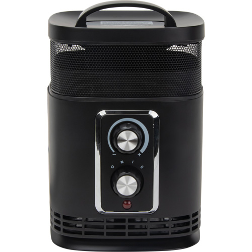 360 Degree Surround Portable Heater, Ceramic, Electric, 5200 BTU/H OSI Industrial Sales