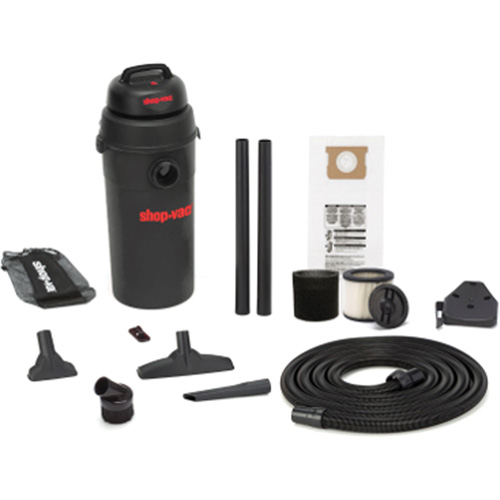 Aspirateur humide/secf suspendu 5,5 PHP, Secs-humides, 5,5 CV, 5 gal. US (18,9 litres) OSI Industrial Sales
