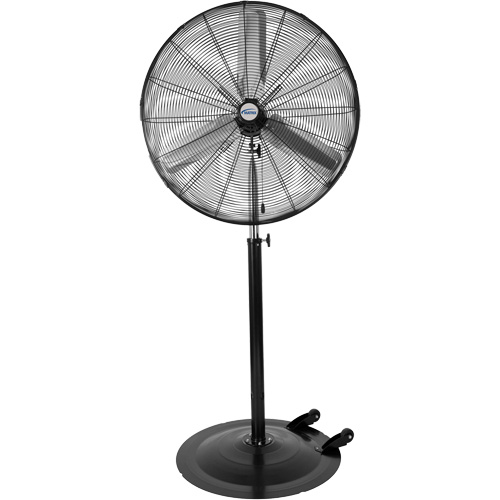 Ventilateur oscillant sur socle avec roulettes, Industriel, 3 Vitesses, Diam&egrave;tre de 30" OSI Industrial Sales