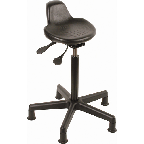 Stool, Sit/Stand, Adjustable Height, 250 lbs. Capacity OSI Industrial Sales