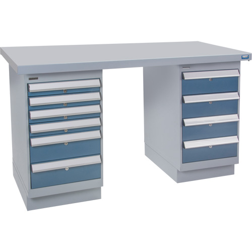 &eacute;tabli pr&eacute;conçu, 72" la x 36" p x 34" h, Capacit&eacute; 2500 lb OSI Industrial Sales
