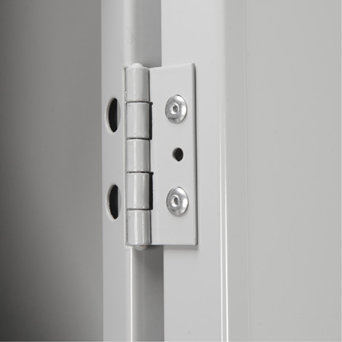 Clean Line Lockers, 2 -tier, Bank of 4, 48" x 18" x 72", Steel, Beige, Rivet (Assembled) OSI Industrial Sales