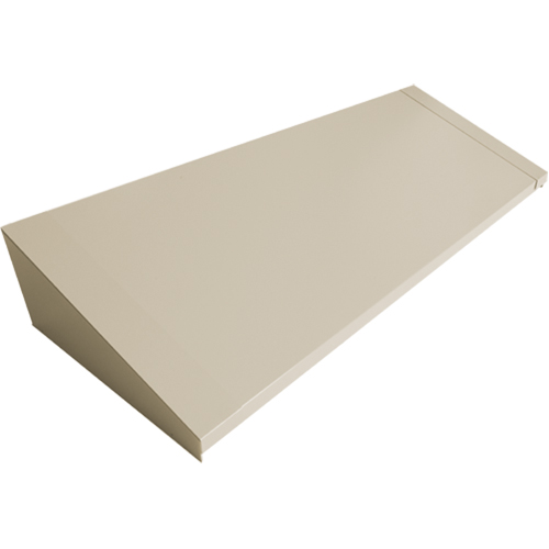 All-Welded Concorde - Heavy-Duty Lockers Sloping Top, 4 Bank, 18" D x 48" W x 6" H, Beige, Steel OSI Industrial Sales