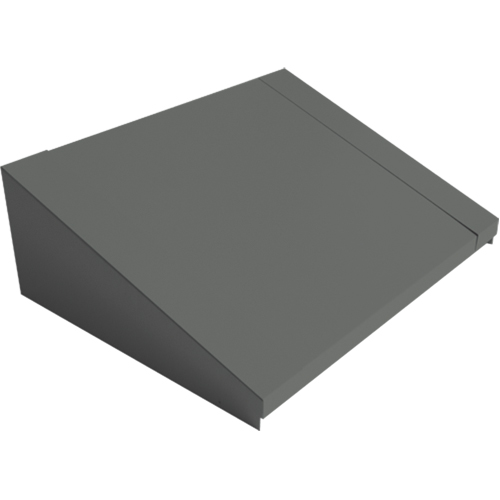 All-Welded Concorde - Heavy-Duty Lockers Sloping Top, 2 Bank, 18" D x 24" W x 6" H, Steel OSI Industrial Sales