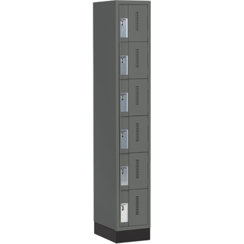 Casiers robustes Concorde, 6 niveaux, 12" x 18" x 76", Acier, Charbon, Soud&eacute; (assembl&eacute;) OSI Industrial Sales