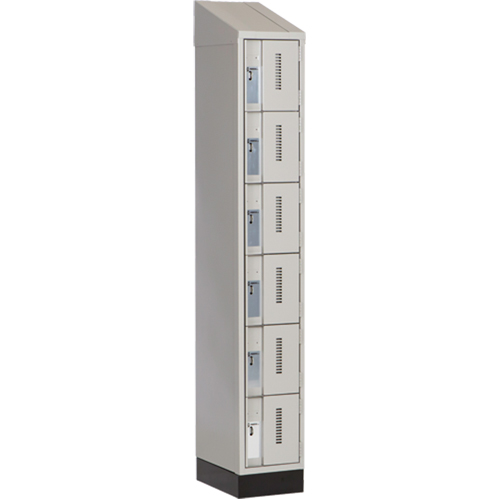 Casiers robustes Concorde, 6 niveaux, 12" x 18" x 82", Acier, Gris, Soud&eacute; (assembl&eacute;) OSI Industrial Sales