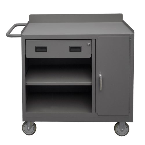 Mobile Workbench Cabinet, Steel Surface OSI Industrial Sales