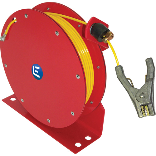 Auto Rewind Grounding Reel, 100' Length, Heavy-Duty OSI Industrial Sales