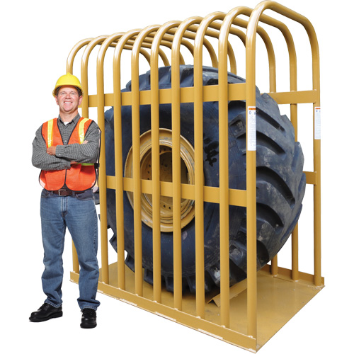 T111 10-Bar Earthmover Tire Inflation Cage OSI Industrial Sales