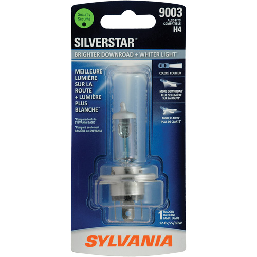 9003 Ampoule de feu avant SilverStar Ultra, Halog&egrave;ne, 60 W, Blanc OSI Industrial Sales