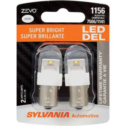 1156 Zevo&reg; Mini Automotive Bulb, LED, 1.7 W, White OSI Industrial Sales