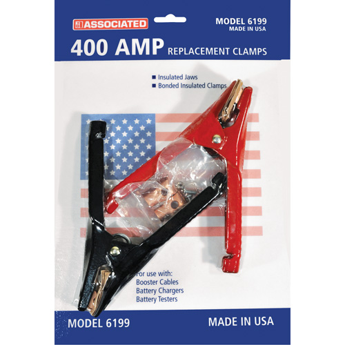 400 Amp Professional Heavy-Duty Booster Cable Clamps OSI Industrial Sales