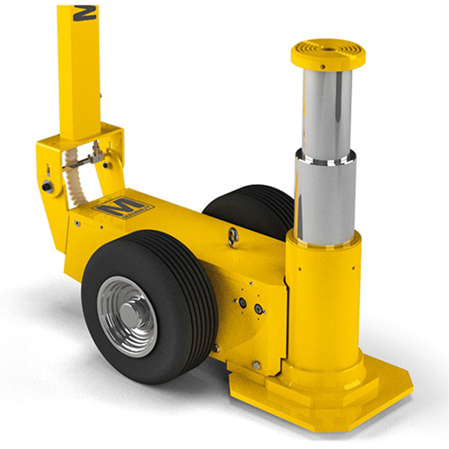 Cric Mammut &agrave; 2 &eacute;tapes, 88 tonnes, Air comprim&eacute;/hydraulique OSI Industrial Sales
