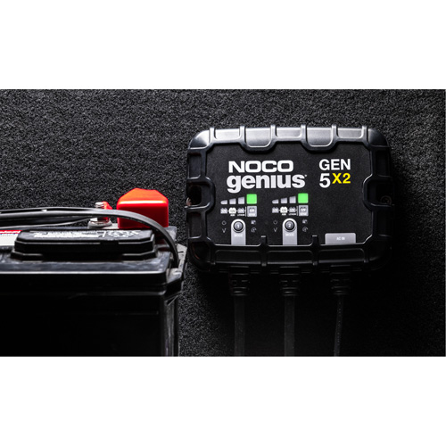 Genius&reg; Gen5X2 2-Bank, 10-Amp On-Board Battery Charger OSI Industrial Sales