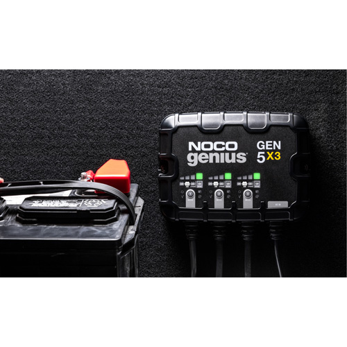 Genius&reg; Gen5X3 3-Bank, 15-Amp On-Board Battery Charger OSI Industrial Sales