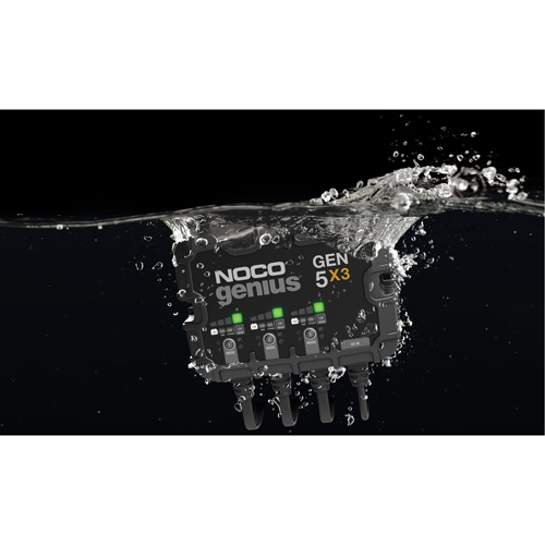 Genius&reg; Gen5X3 3-Bank, 15-Amp On-Board Battery Charger OSI Industrial Sales