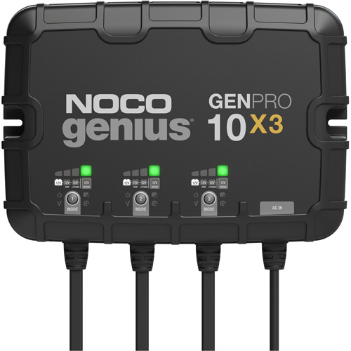 Genius&reg; GenPro10X3 3-Bank, 30-Amp On-Board Battery Charger OSI Industrial Sales