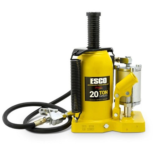 Cric-bouteille de s&eacute;rie Pro, 20 tonne(s), Air comprim&eacute;/hydraulique, 20" Hauteur &eacute;lev&eacute;e OSI Industrial Sales