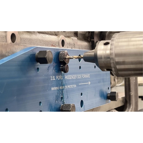 Manifold Drill Template for Ford 3.5L Ecoboost OSI Industrial Sales
