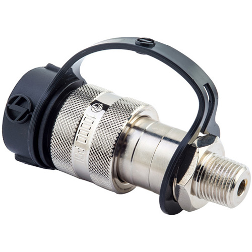 Raccords &agrave; c&ocirc;t&eacute; femelle pour d&eacute;bit &eacute;lev&eacute;, Acier, 3/8", NPTF femelle, 10 000 PSI OSI Industrial Sales