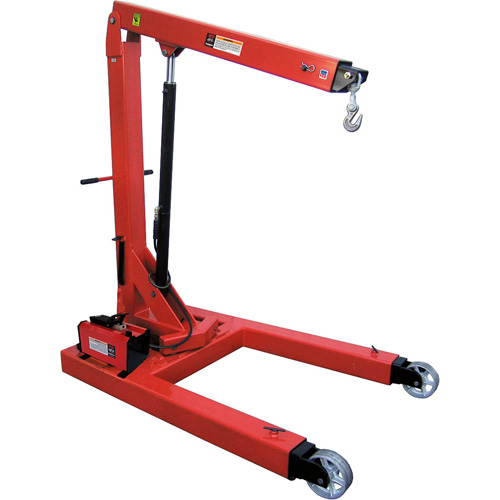 Air Hydraulic Floor Crane, 6000 lbs. (3 tons) Capacity OSI Industrial Sales