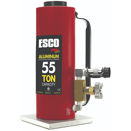 Heavy-Duty Lightweight Hydraulic Jack, 10" Stroke, 55 Ton(s) Capacity, 10000 PSI OSI Industrial Sales