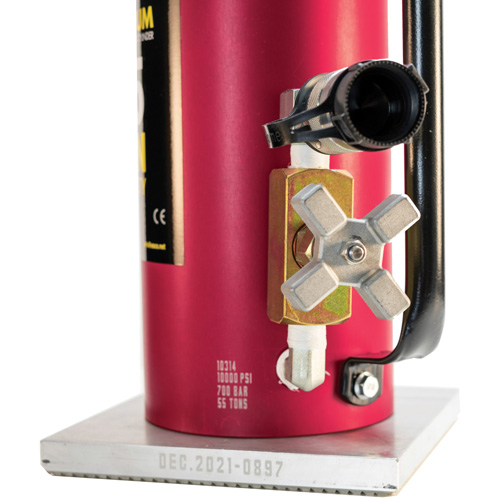 Heavy-Duty Lightweight Hydraulic Jack, 10" Stroke, 55 Ton(s) Capacity, 10000 PSI OSI Industrial Sales