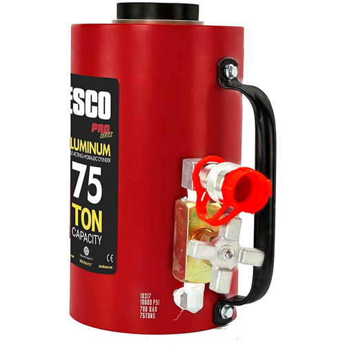 Cylindre hydraulique robuste, Course de 6", Capacit&eacute; de 75 tonnes, 10 000 PSI OSI Industrial Sales