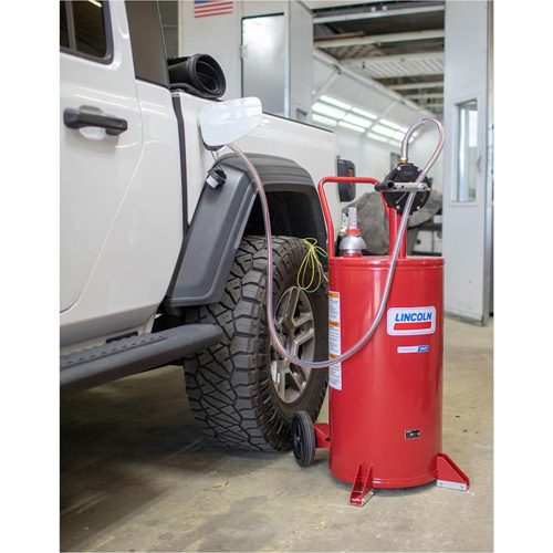 25-Gallon Steel Fuel Caddy with 2-Way Rotary Pump OSI Industrial Sales