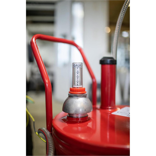 25-Gallon Steel Fuel Caddy with 2-Way Rotary Pump OSI Industrial Sales