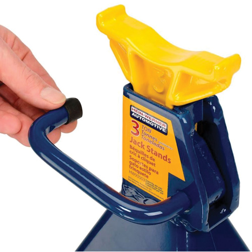 Chandelles, Poign&eacute;e/rochet verrouillable, Capacit&eacute; de 3 tonnes, 19" h OSI Industrial Sales