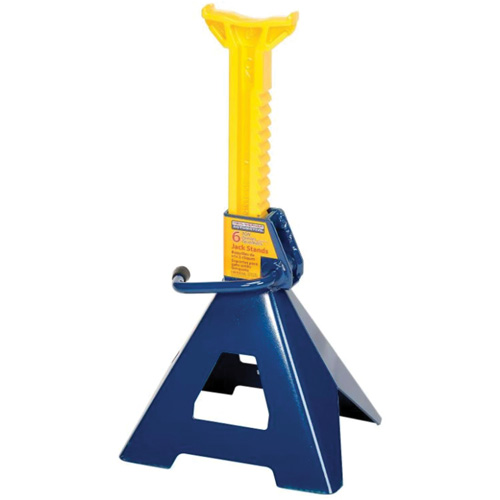 Jack Stand, Locking Handle/Ratchet, 6 tons Capacity, 25-1/4" H OSI Industrial Sales