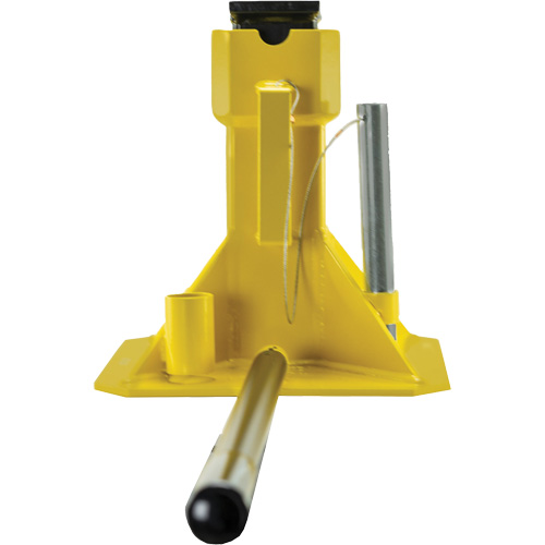 EZ-Wheel Jack Stand, Locking Pin, 22 Tons Capacity, 13-1/2" - 20" H OSI Industrial Sales