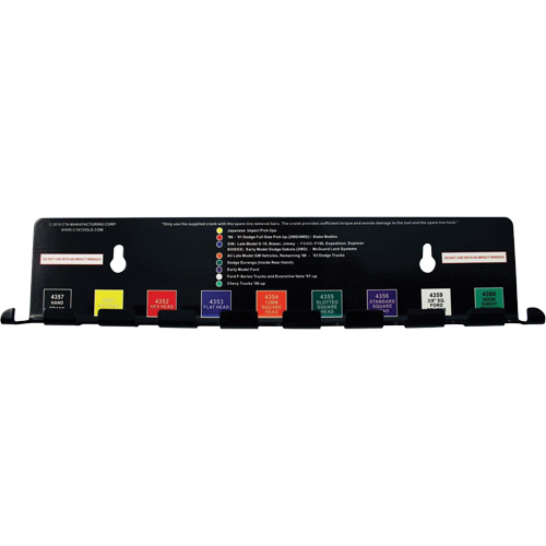Ensemble d'outils pour roue de secours 10 mcx OSI Industrial Sales