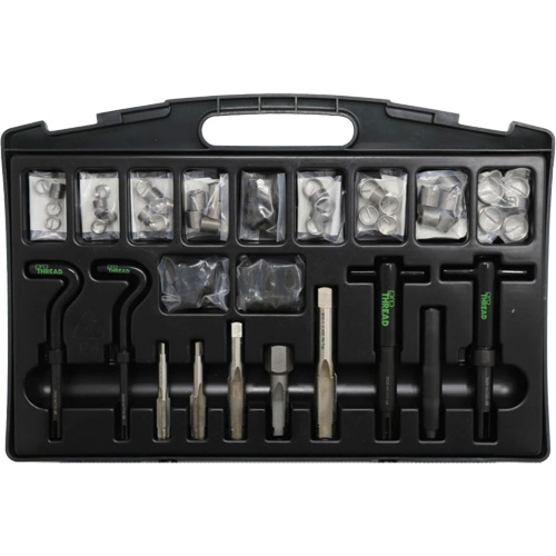 Ensemble d'atelier pour la r&eacute;paration des filetages de bougies d'allumage OSI Industrial Sales