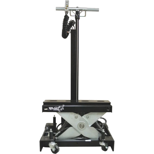 Cric de service de plancher, 12 tonne(s) Capacit&eacute;, 7-1/2" Abaiss&eacute;e, 15-3/4" &eacute;lev&eacute;e, Air comprim&eacute;/hydraulique OSI Industrial Sales