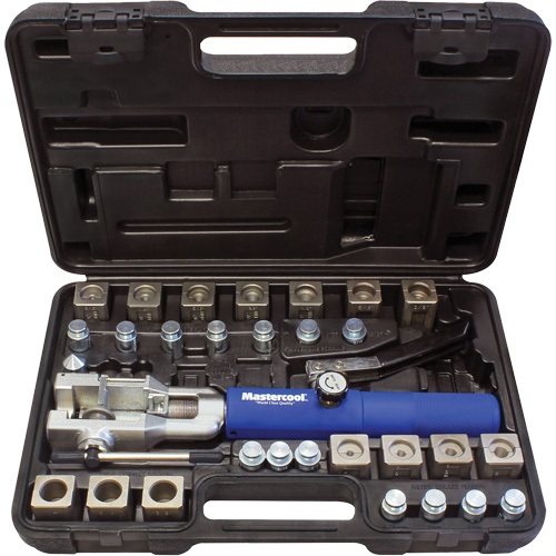 Jeu d'outils d'&eacute;vasement hydraulique universel avec coupe-tube & adaptateur de conduite &agrave; essence OSI Industrial Sales