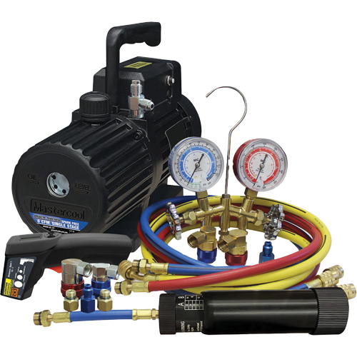Ensemble combin&eacute; d&eacute;vacuation et de chargement pour R134a/R1234yf? OSI Industrial Sales