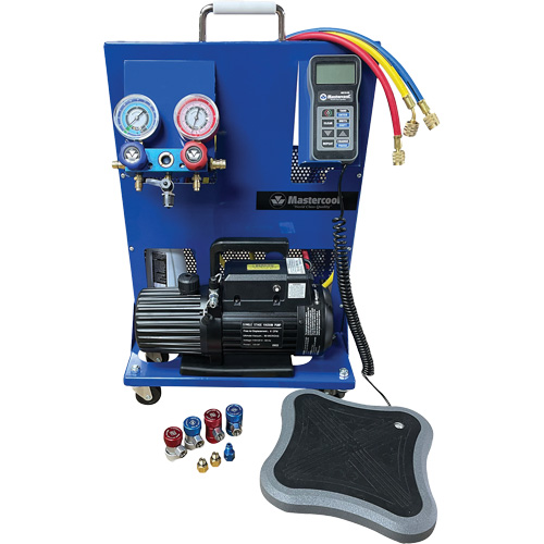 Dual R134A/R1234Yf Single-Stage Portable Electronic Charging Station OSI Industrial Sales