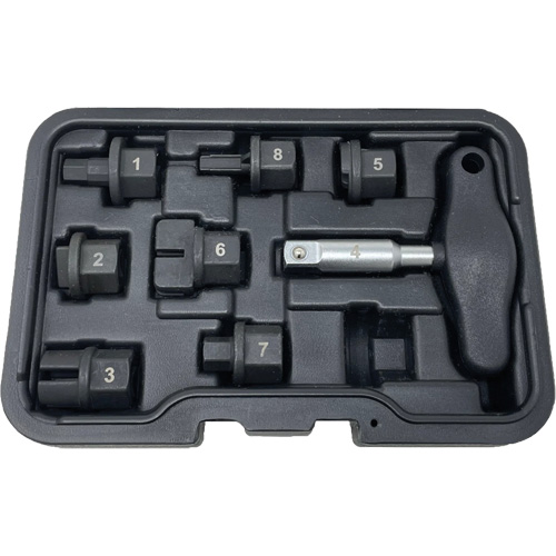 Trousse d'outils pour bouchons de vidange dhuile 8 morceaux OSI Industrial Sales