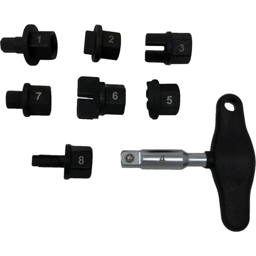 Trousse d'outils pour bouchons de vidange dhuile 8 morceaux OSI Industrial Sales