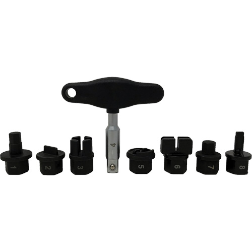 Trousse d'outils pour bouchons de vidange dhuile 8 morceaux OSI Industrial Sales