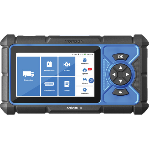 ArtiDiag HD 5" Heavy-Duty Scan Tool with Service Functions OSI Industrial Sales