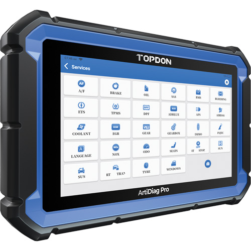 Outil de diagnostic ArtiDiag Pro 7" avec fonctions de service et commandes bidirectionnelles OSI Industrial Sales