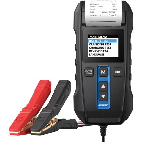 BT300P Battery, Charging & Cranking System Tester with Printer OSI Industrial Sales
